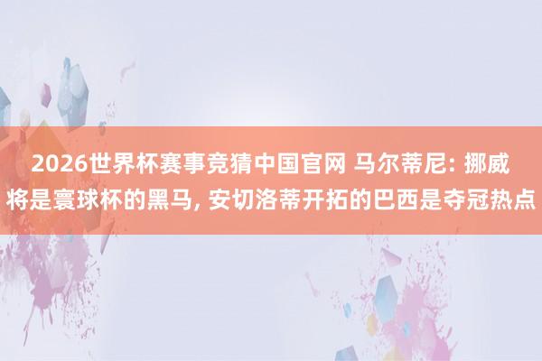 2026世界杯赛事竞猜中国官网 马尔蒂尼: 挪威将是寰球杯的黑马， 安切洛蒂开拓的巴西是夺冠热点